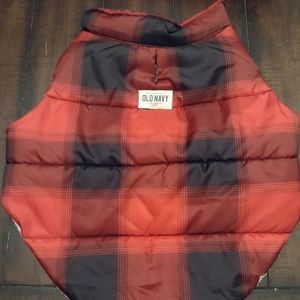 Old Navy dogs coat